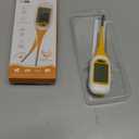 FDK 8-Second Dog & Cat Thermometer, Fast Digital Pet Rectal Thermometer with Large Backlight Screen, Fever Alarm Flexible Comfortable Soft Tip, Waterproof Veterinary Supply for Animals C/F