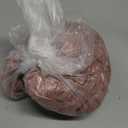 Wrinkled Gauze Napkins Rustic Style, 50 X 50cm Polyester Plain Dyed Dinner Napkins for Reusable 12PCS(Hazel)