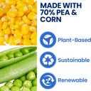 OPET Mixed Tofu Cat Litter - 18lb Strong Clumping Litter, Mixed Tofu and Bentonite, 99.9% Dust Free and Flushable Cat Litter, Natural Sustainable Ingredients Odor Control, Low Tracking18lb, Fresh