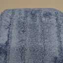 SHACOS Boho Bathroom Rugs 24"x36" Extra Soft Absorbent Microfiber Bath Mats Home Decor Non Slip Carpet Machine Washable Shaggy Bath Rugs for Bath Room Shower Bathtub, Blue 2' x 3'