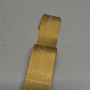 THERABAND CLX Resistance Band with Loops, Fitness Band for Home Exercise and Full Body Workouts, Portable Gym Equipment for Home Training, Gift for Athletes, Individual 5 Foot Band, Gold, Max, Level 8