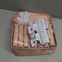 CALISTA Ion Hot Rollers for Long Hair | Hair Roller Clips Included | Heats to 230°F | Dual Voltage | Add Hands-Free Curls, Waves, and Volume (Pink, Long - 12)