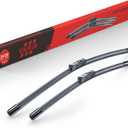Berg Reg24+20 Windshield Wiper Blades Replacement for Land Rover Range Rover 2017-2020 Range Rover Sport 2017-2022,All-Season Original Equipment Wiper Blades for My CarTop Lock Set of 2