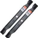 42" Mower Blades for Craftsman LT1000 LT2000 T110 YT3000 138971 532138971 Poulan Pro 42" Deck Riding Mower Lawn Tractor PP19A42 Husqvarna YTH18542 (5 Point Star)