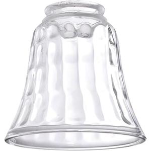 Ceiling Fan Light Covers, Ceiling Fan Globes Replacement Glass, Light Fixture Replacement Glass, Dysmio Lighting Replacement Shade Height: 4.75", Depth: 4.75", Width: 4.9" Fitter Size 2.25"