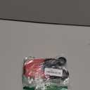 Cute Mouse Personal Mini Fan, Rechargeable Handheld USB Fan, 3 Adjustable Wind Speeds and Wearable Design, Portable Pocket Size for Indoor Or Outdoor Activities (Red)