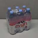 Evian Natural Spring Water, 1 L bottles, 6 pack (EXP 09/28/26)