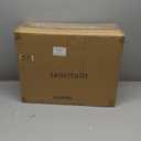 Outdoor Wall Lights, Waterproof Aluminum Porch Wall Light for Outside House, Patio, Yard, Garden, Black Gooseneck Exterior Wall Sconce, Hardwired Outdoor Acorn Shape Lantern Lamp, Water Ripple Glass (1 Pack, Regular)