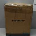 BOBOMOMO 27" Farmhouse Table Lamp Set of 2 with USB A+C for Bedroom Living Room Vintage Rustic Traditional Nightstand Bedside Lamps Retro Side Table Lamps (Black)