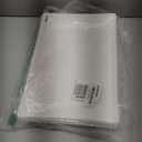 US Acrylic White Plastic Serving Trays (Set of 4) 15 x 10 | Large Unbreakable Reusable Rectangular Party Platters | Serve Appetizers, Fruit, Veggies, & Desserts | BPA-Free & Made in USA