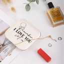 Jewelry Dish Tray Ceramic Trinket Dish and Daughter Rings Birthday Gifts from Daughter Birthday Gifts for in Law I Love You Remember Me