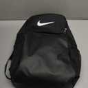 Nike Unisex Brasilia 9.5 Training Backpack (Extra Large, 30L), Black/ Black/ White, MISC