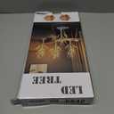 2 Pack 144 LED Artificial Tree Lamp with Timer, DIY Birch Tree with LED Lights, Lighted up Tree Lamp USB/Battery Powered, Fairy Light Spirit Tree for Table Home Bedroom Christmas (Warm White)