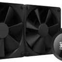 NZXT Kraken 240-240mm AIO CPU Liquid Cooler - Customizable 1.54"" Square LCD Display for Images, Performance Metrics and More - High-Performance Pump - 2 x F120P Fans - Black
