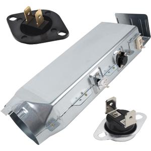 [Upgraded] DC97-14486A Dryer Heating Element Kit For DV42H5000EW/A3 DV45H7000EW/A2 DV40J3000EW/A2 DVE50R5400V/A3 DVE50R5200W/A3 DVE50M7450W/A3 DV42H5200EP/A3 DV42H5200EW/A3 DV48H7400EW/A2