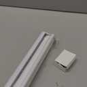 ChrisDowa Cordless Blackout Roller Shades for Windows, Thermal Insulated UV Protection Pull Down Shades, Total Blackout Window Blinds for Home, Office, Bedroom, Door (35" W x 72" H, White)