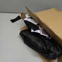 Waterproof SUV Cargo Liner for Dogs - Pu Leather Pet Car Seat Cover Protector with Bumper Flap, Non-Slip Backseat Mat for SUVs, Sedans, Vans Trunk | Easy Clean, Scratch Resistant (Black,Large)