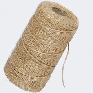 3 x 1mm Natural Jute Twine String 656 Feet Crafting Twine String for Crafts Gift, Craft Projects, Wrapping, Packing, Gardening, Bundling-Jute Rope for House&Garden Wide Usage