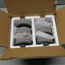 MALACASA Ramekins 4 oz Oven Safe, Small Ceramic Souffle Dishes for Creme Brulee Souffle, Stoneware Custard Cups Ramiken for Baking, Baking Bowls Dipping Sauce Dish Set of 6, Grey, Series RAMEKIN-DISH