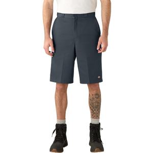 Dickies Mens 13-Inch Loose Fit Work Shorts  Durable Outdoor Uniform Shorts with Multi-Pockets for Men on The Job (38, Graphite Gray V1)