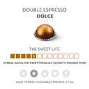 Nespresso Capsules Vertuo, Double Espresso Dolce, 30-Count Espresso Pods, Brews 2.7 oz. (EXP 06/30/26)