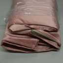 BGment Dusty Rose Pink Velvet Curtains for Bedroom - 102 Inch Long Curtains Super Soft Rlegant Room Darkening Thermal Insulated Blackout Drapes with Back Tab and Rod Pocket, 2 Panels, 52 x 102 Inch