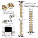 QUNDAXI Slim Metal Band Compatible with Apple Watch Band, Stainless Steel Watch Band Series 11 10 42mm 46mm Women Luxury Strap (Silver and Gold, Series 11/10)