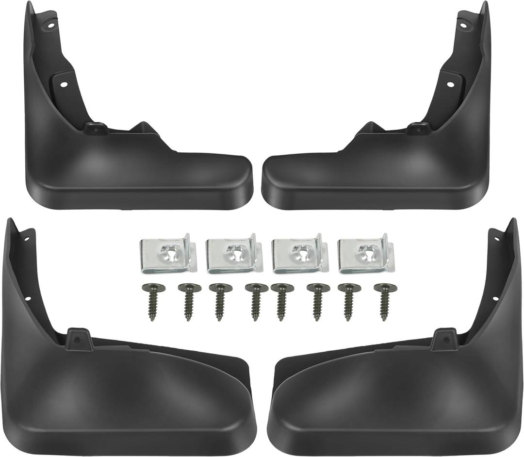 SCITOO Mud Flaps 4PCS suitable for Toyota Venza 2009-2016 Front & Rear Mud Flaps Splash Guard Set