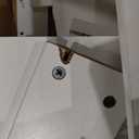 2-Cabinet White Makeup Vanity Dressing Table with Adjustable Mirror, 6-Shelves Power Outlet, for Women Girls Bedroom