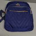 MATEIN Small Backpack Purse for Women, Cute Lightweight Mini Daypack with USB Charging Port, Fashion Waterproof Casual Daily Shoulder Bag, College School Bookbag for Ladies Teen Girls, 2pcs Sets, Blue