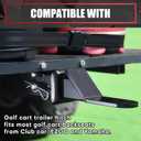 Golf Cart Hitch with 2 Inch Receiver - Fit for Club Car, EZGO, Yamaha