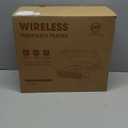 Vinyl Record Player Turntable with Built-in Bluetooth Receiver & 2 Stereo Speakers, 3 Speed 3 Size Portable Retro Record Player for Entertainment and Home Decoration (Brown)