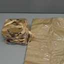 Tenare 24 Pcs Small Gift Bags Mini Metallic Paper Bags Bulk Tiny with Handles Tissue Paper for Jewelry Gift Wrapping St Patrick's Day Easter Spring Party Supply(42.754.5 Inch,Brown Gold)