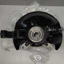 698-495 Front Left Wheel Hub Bearing Steering Knuckle Assembly Compatible with 2003 2004 2005 Honda Civic L4 1.7L CNG & Petrol LH Driver Side