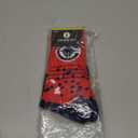 For Bare Feet NBA Los Angeles Clippers Spray Zone Crew Socks, Youth One Size