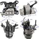 4PCS Engine Motor Mount Kit Compatible with 2018-2022 Toyota Camry L4 2.5L Engine, Replace #10140 123710P290 A42095, 10134 123610P210 A42097, 10131 12305F0010 A42094, 10145 12372F0010 A42115