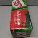 Canada Dry Cherry Gingerale Fruit Splash 12oz, Pack of 12 (EXP 05/17/26)