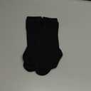 EPEIUS Baby Knee High Socks Seamless Baby Socks Solid Cotton Stockings for Boys/Girls 0-3/3-6/6-12/12-24 Months 3 Pack (Black,3 Pairs, 1-2T)