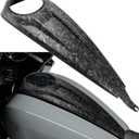 Low Profile Fuel Tank Console kit Cover Compatible with Harley Touring 2023-2025 CVO Street Glide,CVO Road Glide,CVO Road Glide ST,Street Glide,Street Glide Ultra,Road Glide (Forged Carbon Fiber)