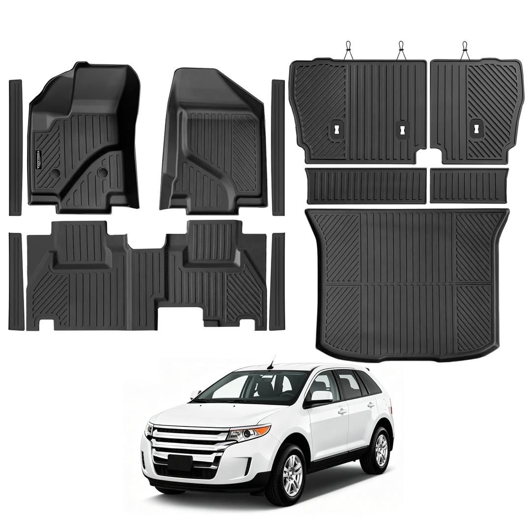 Tongama Floor Mat Set for 2003-2017 Ford Expedition 7 Seat/Bucket Seats