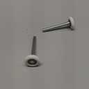 Terpheety Nylon Garage Door Rollers 10 Pack - 2" Quiet Garage Door Wheels Replacement with 6200-zz Bearings, Quiet & Smooth Operation, Garage Door Roller Parts for Standard Residential Garage Doors