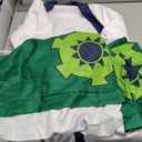 Anime Cosplay Costume Anime Deluxe Cloak Robe Kimono Halloween Outfit Set (Small, Green)