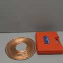 Brake Line Flaring Tool Kit - 25 Ft. 1/4 Copper Coated Brake Line Kit (with 16 Fittings and 4 Unions) + Flaring Tool Set for Single and Double Flares (Includes 5 Adapters and Tube Cutter)