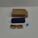 GAMMA RAY OPTICS Blue Light Blocking Glasses Orange Tint (1.50x)
