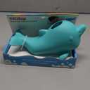 Nuby Bathtub Safety Spout Guard - Compatible with Most Standard Faucets - Bath Toys - Dolphin