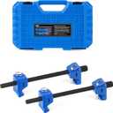 Orion Motor Tech Macpherson Strut Spring Compressor Tool Set with 10.5" Range, Dual Heavy-Duty Coil Spring Compressor Tools with 1/2" Square Drive, 13/16" Hex Auto Tool Set for Suspension Work, Blue