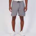 Real Essentials 4 Pack: Men's Mesh 7" Athletic Zipper Shorts Workout Gym Running Basketball (XL)