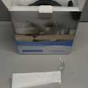 TriPole Portable Standing Fan, 8000mAh Rechargeable Oscillating Fan with Remote, 8.1'' Quiet Pedestal Floor Fan with LED Display & Timer, Foldable Small Desk Fans for Bedroom, Office, Camping, Travel (Black)