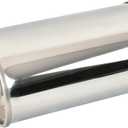 2'' Inch Ultra Quiet Resonator,2" Inlet 2" Outlet Exhaust Resonator,13.8" Overall Length Performance Muffler Resonator T304 Stainless Steel Universal Fitment