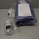 Heated Electric Blanket Queen Size - 84" x 90" Heating Blanket with Dual Control, 10 Heating Levels & 8 Hours Auto Off, Soft Warm Flannel Blanket, Christmas Birthday Gifts for Senior Grandma (Navy Blue)